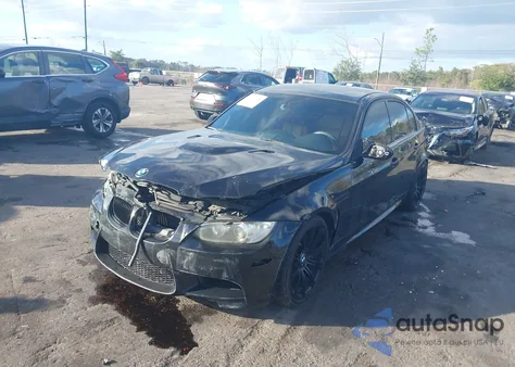 2010 BMW M3 z USA, uszkodzony, nr VIN WBSPM9C53AE202004